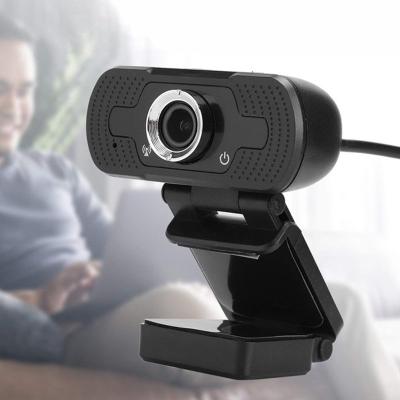 Webcam Full Hd 1080p USB Com Microfone – Cor Preto